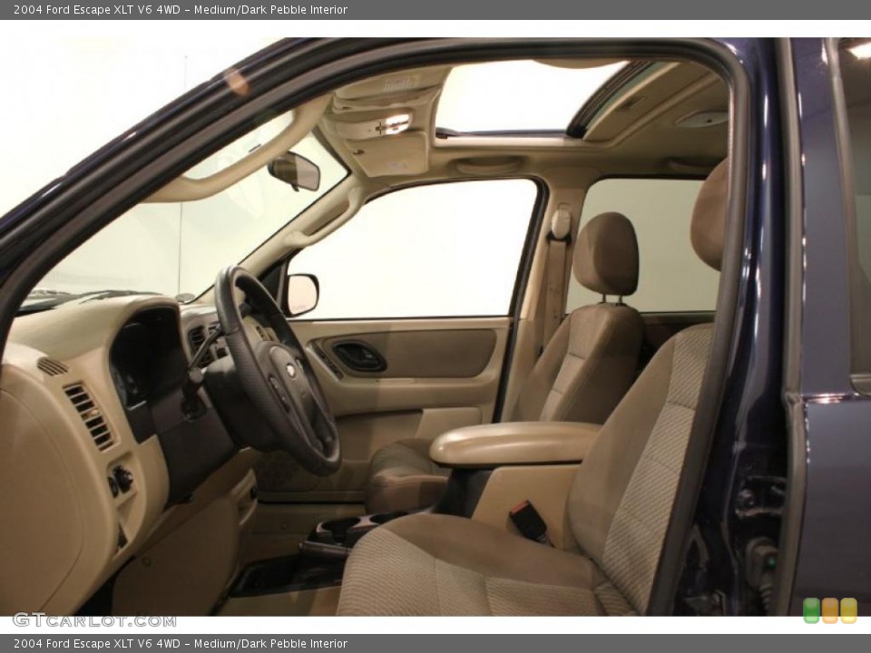 Medium/Dark Pebble Interior Photo for the 2004 Ford Escape XLT V6 4WD #47155770