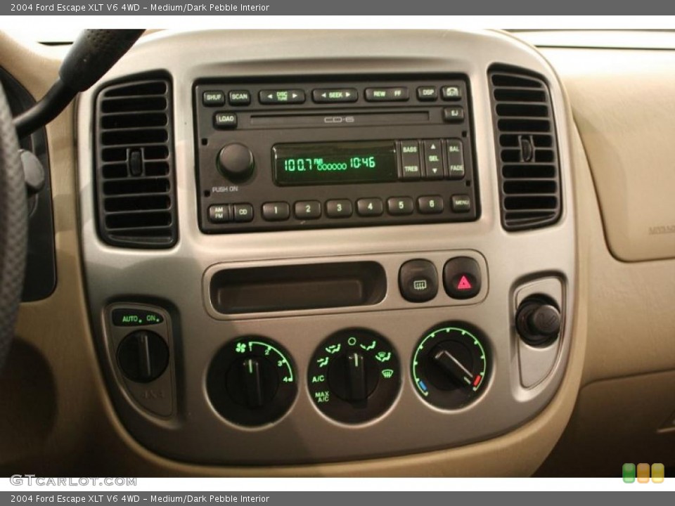 Medium/Dark Pebble Interior Controls for the 2004 Ford Escape XLT V6 4WD #47155815