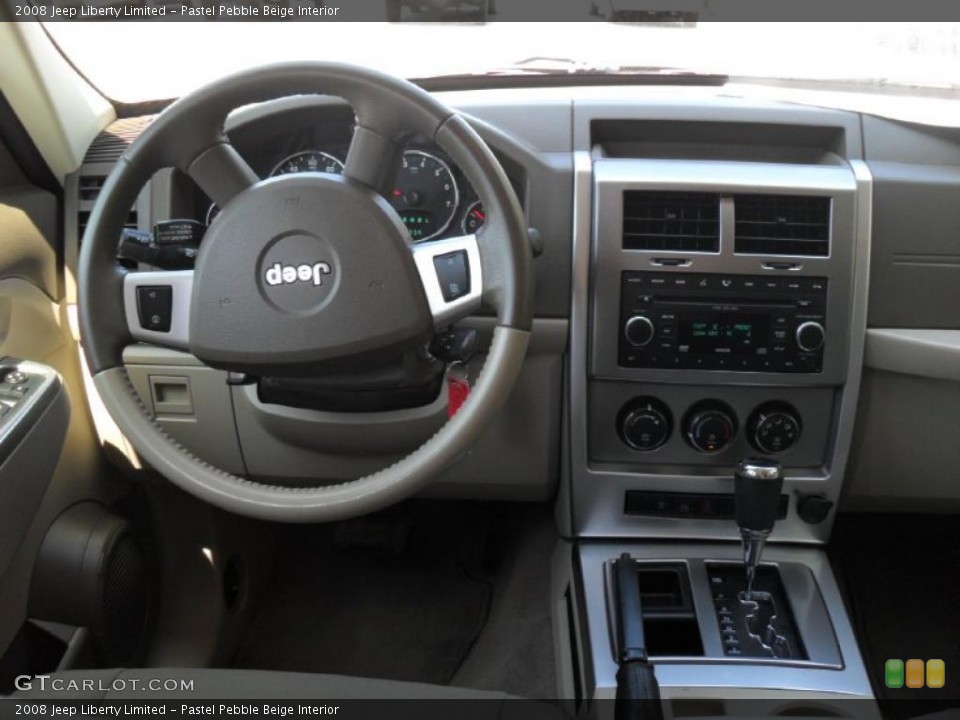 Pastel Pebble Beige Interior Dashboard for the 2008 Jeep Liberty Limited #47158596