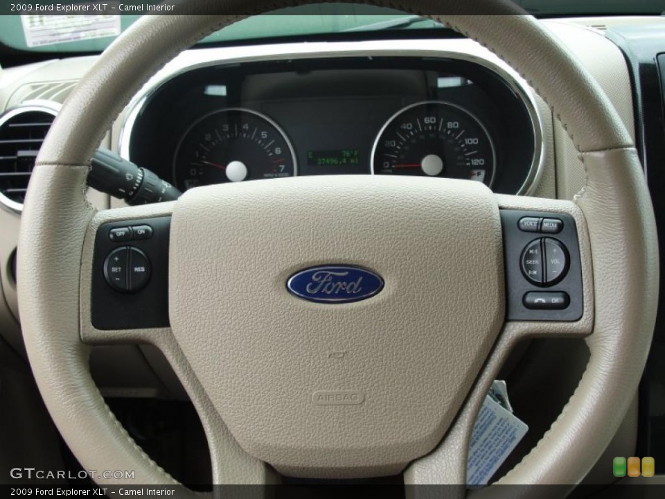 Camel Interior Steering Wheel for the 2009 Ford Explorer XLT #47158842