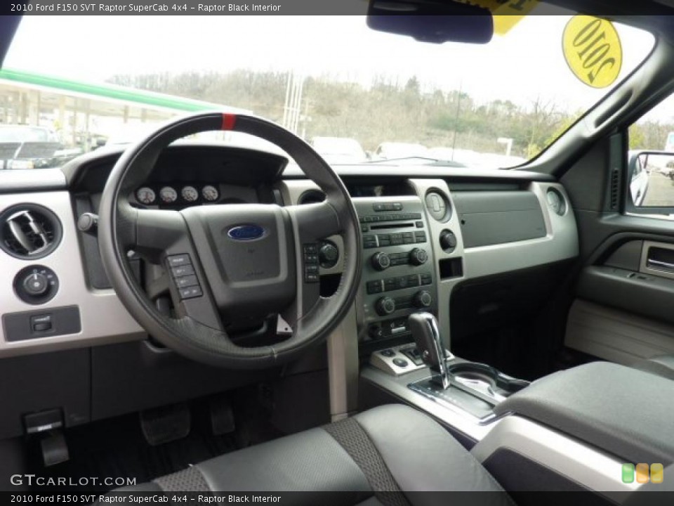 Raptor Black Interior Steering Wheel for the 2010 Ford F150 SVT Raptor SuperCab 4x4 #47158932