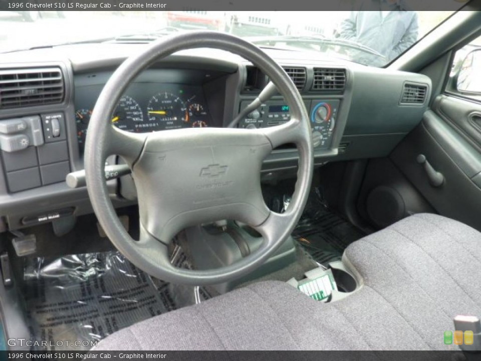 Graphite Interior Steering Wheel for the 1996 Chevrolet S10 LS Regular Cab #47159394