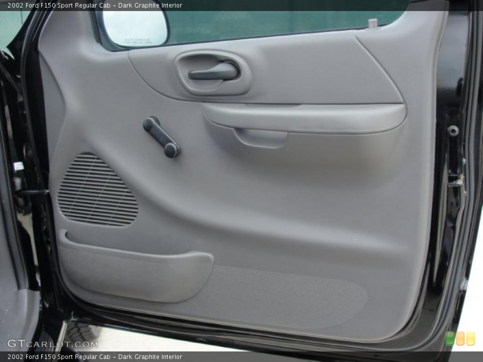 Dark Graphite Interior Door Panel for the 2002 Ford F150 Sport Regular Cab #47159988