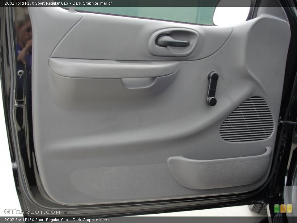 Dark Graphite Interior Door Panel for the 2002 Ford F150 Sport Regular Cab #47160009