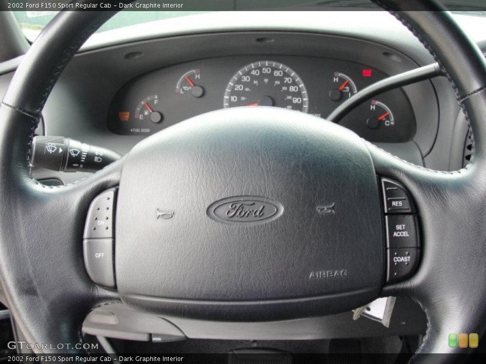 Dark Graphite Interior Controls for the 2002 Ford F150 Sport Regular Cab #47160069