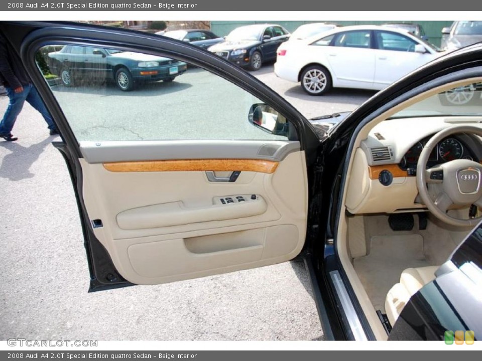 Beige Interior Door Panel for the 2008 Audi A4 2.0T Special Edition quattro Sedan #47160591