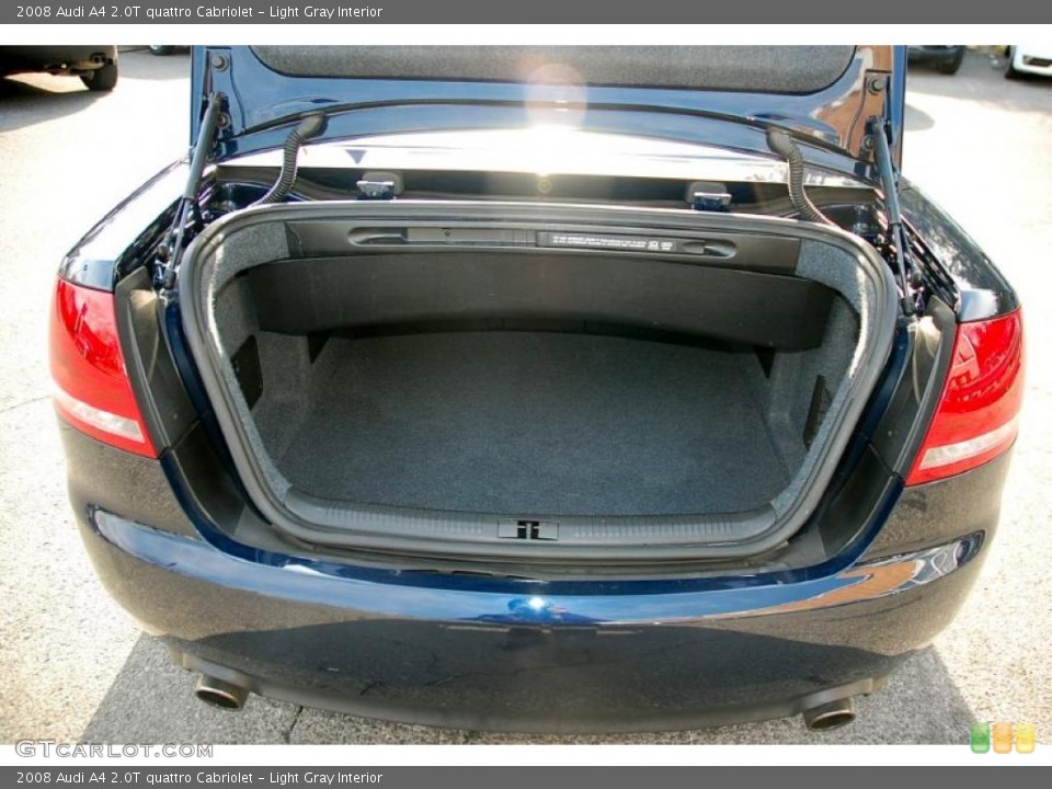 Light Gray Interior Trunk for the 2008 Audi A4 2.0T quattro Cabriolet #47160795