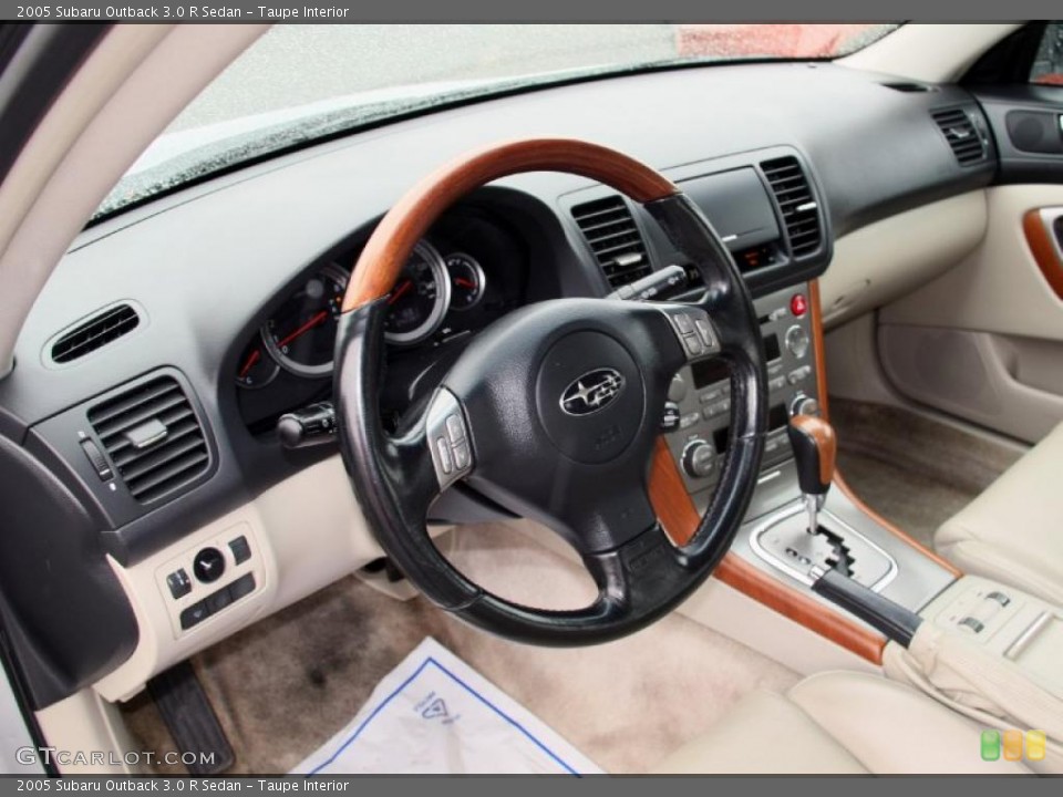 Taupe Interior Photo for the 2005 Subaru Outback 3.0 R Sedan #47160882