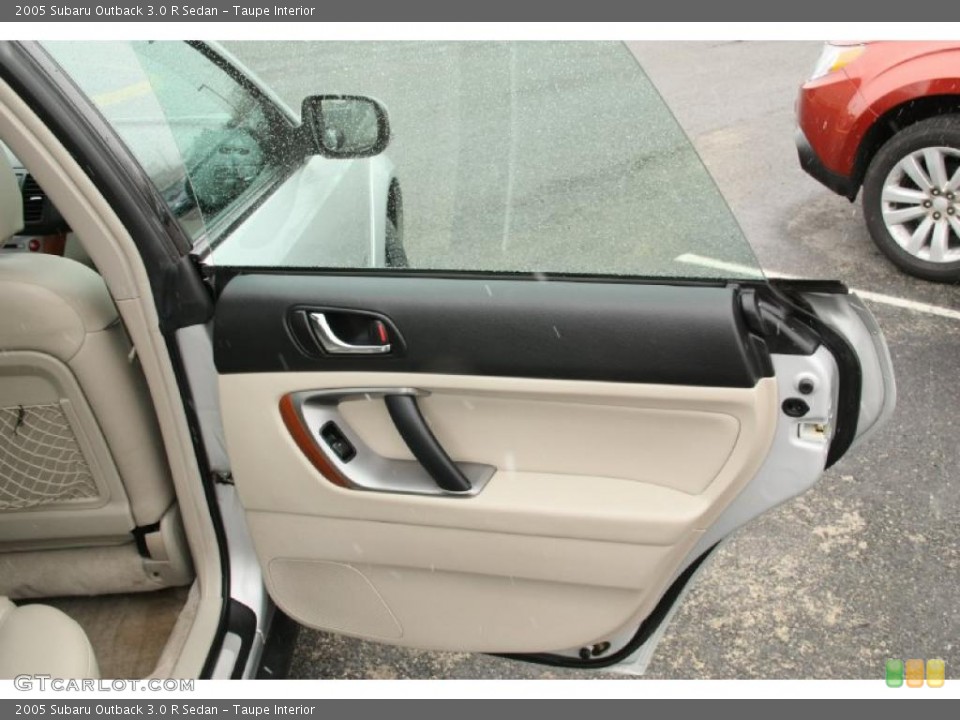 Taupe Interior Door Panel for the 2005 Subaru Outback 3.0 R Sedan #47160915