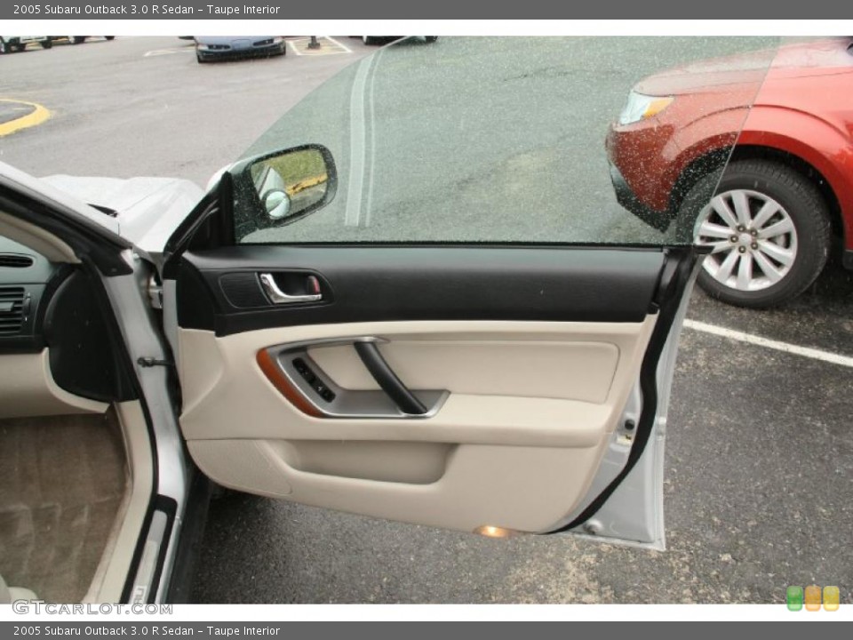 Taupe Interior Door Panel for the 2005 Subaru Outback 3.0 R Sedan #47160924