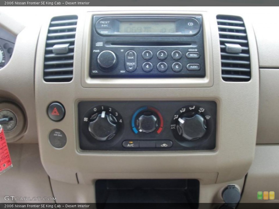 Desert Interior Controls for the 2006 Nissan Frontier SE King Cab #47161341