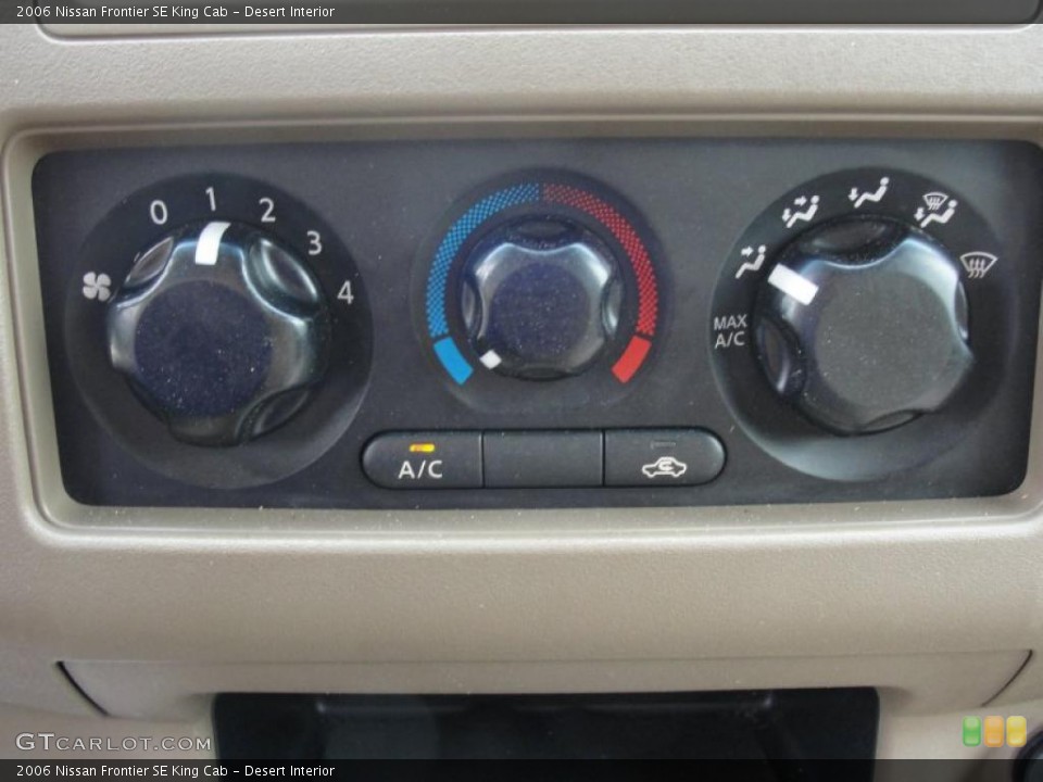 Desert Interior Controls for the 2006 Nissan Frontier SE King Cab #47161359