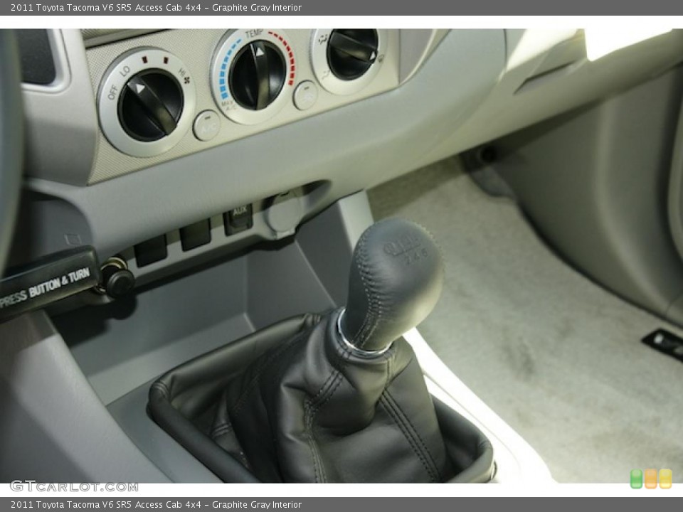 Graphite Gray Interior Transmission for the 2011 Toyota Tacoma V6 SR5 Access Cab 4x4 #47162745