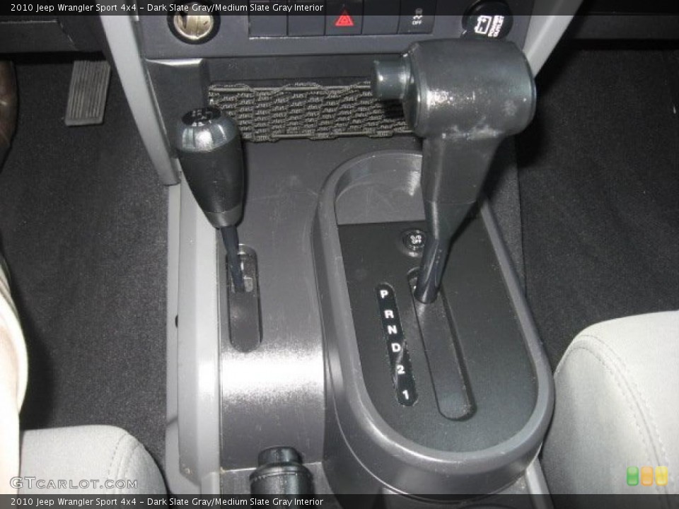 Dark Slate Gray/Medium Slate Gray Interior Transmission for the 2010 Jeep Wrangler Sport 4x4 #47164197