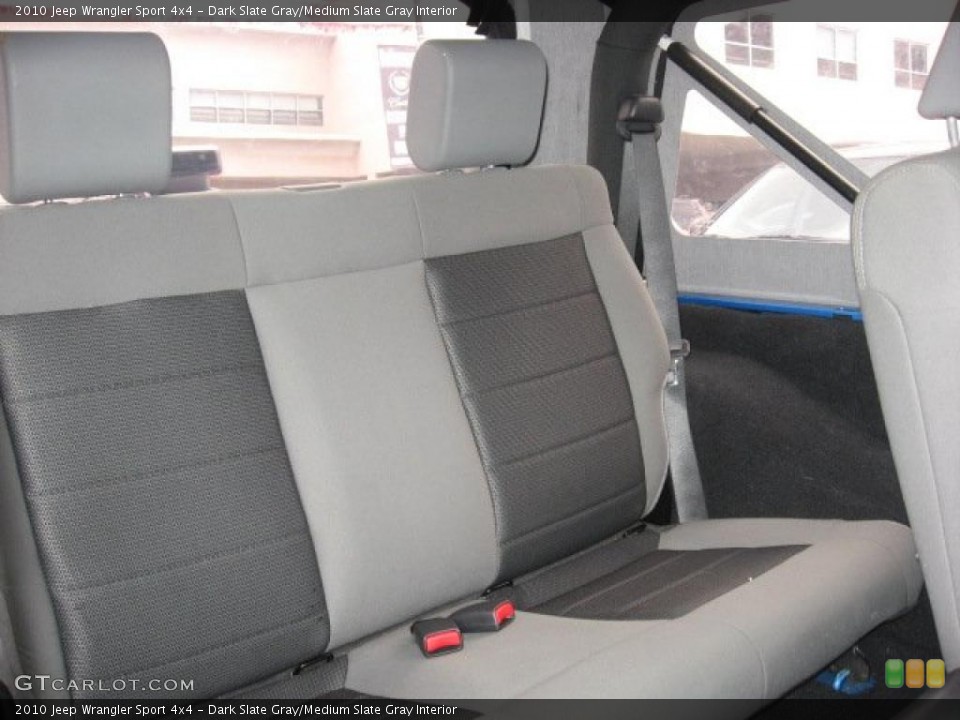 Dark Slate Gray/Medium Slate Gray Interior Photo for the 2010 Jeep Wrangler Sport 4x4 #47164278