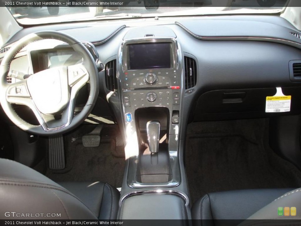 Jet Black/Ceramic White Interior Dashboard for the 2011 Chevrolet Volt Hatchback #47165028