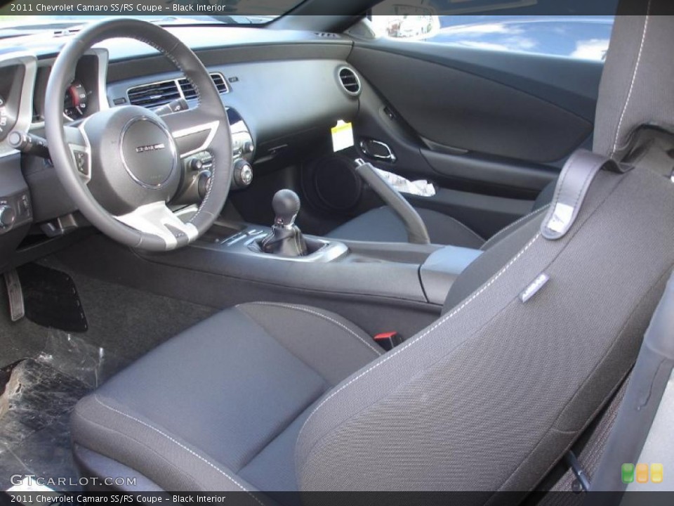 Black Interior Photo for the 2011 Chevrolet Camaro SS/RS Coupe #47165058