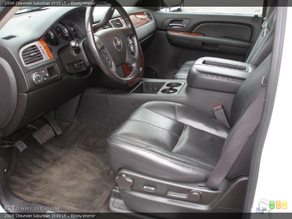 Ebony Interior Photo for the 2008 Chevrolet Suburban 1500 LT #47165607