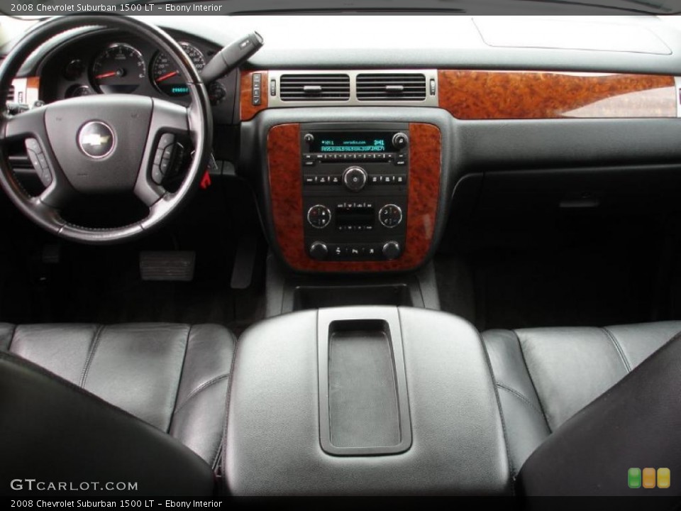 Ebony Interior Dashboard for the 2008 Chevrolet Suburban 1500 LT #47165628