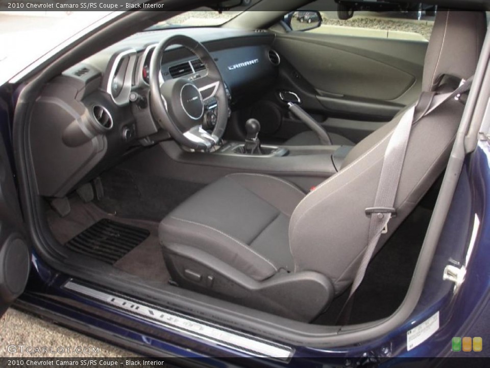 Black Interior Photo for the 2010 Chevrolet Camaro SS/RS Coupe #47166027