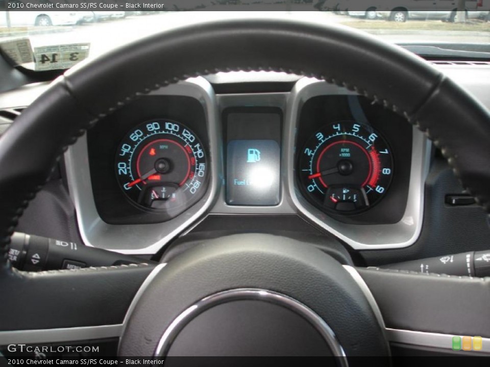 Black Interior Gauges for the 2010 Chevrolet Camaro SS/RS Coupe #47166045