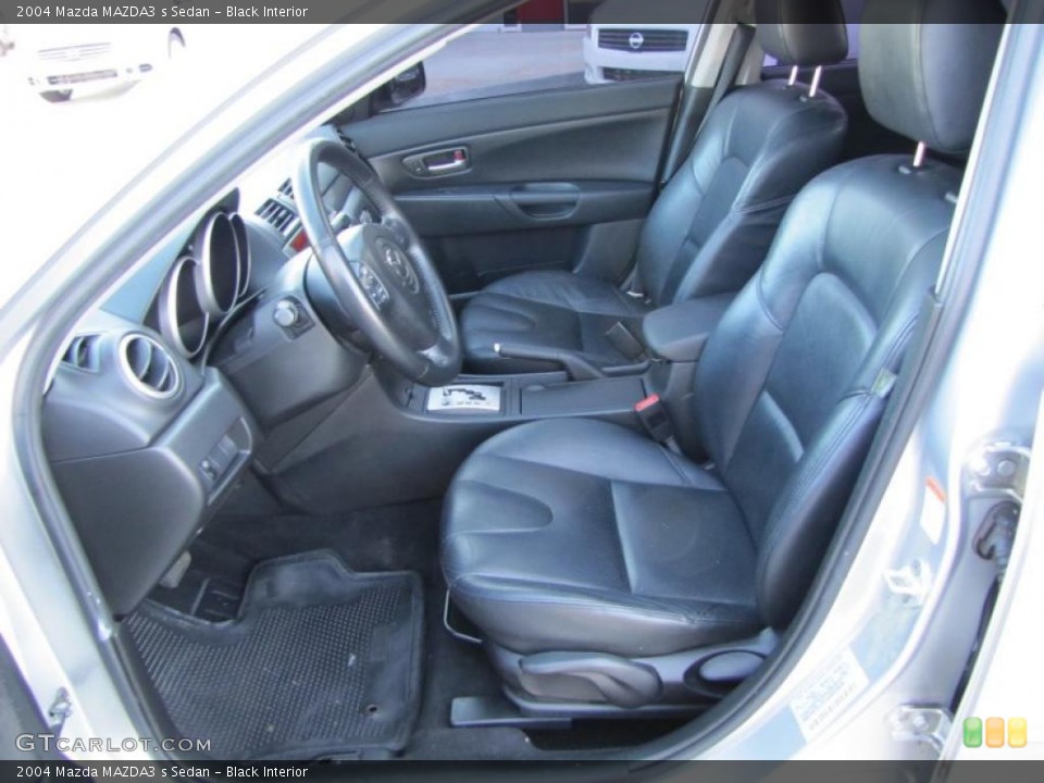 Black Interior Photo for the 2004 Mazda MAZDA3 s Sedan #47167473