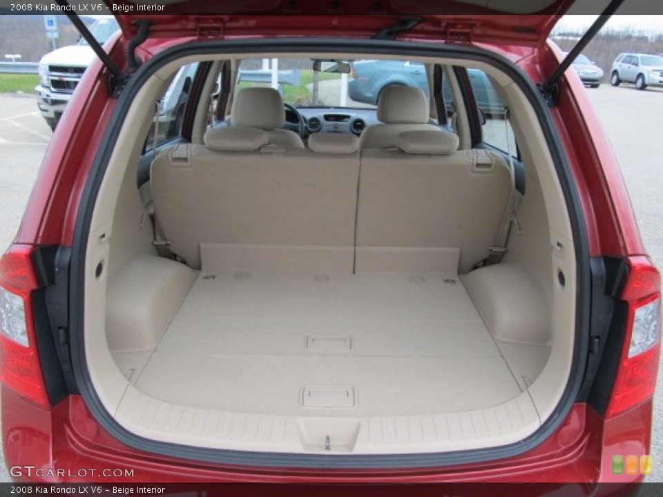 Beige Interior Trunk for the 2008 Kia Rondo LX V6 #47168199