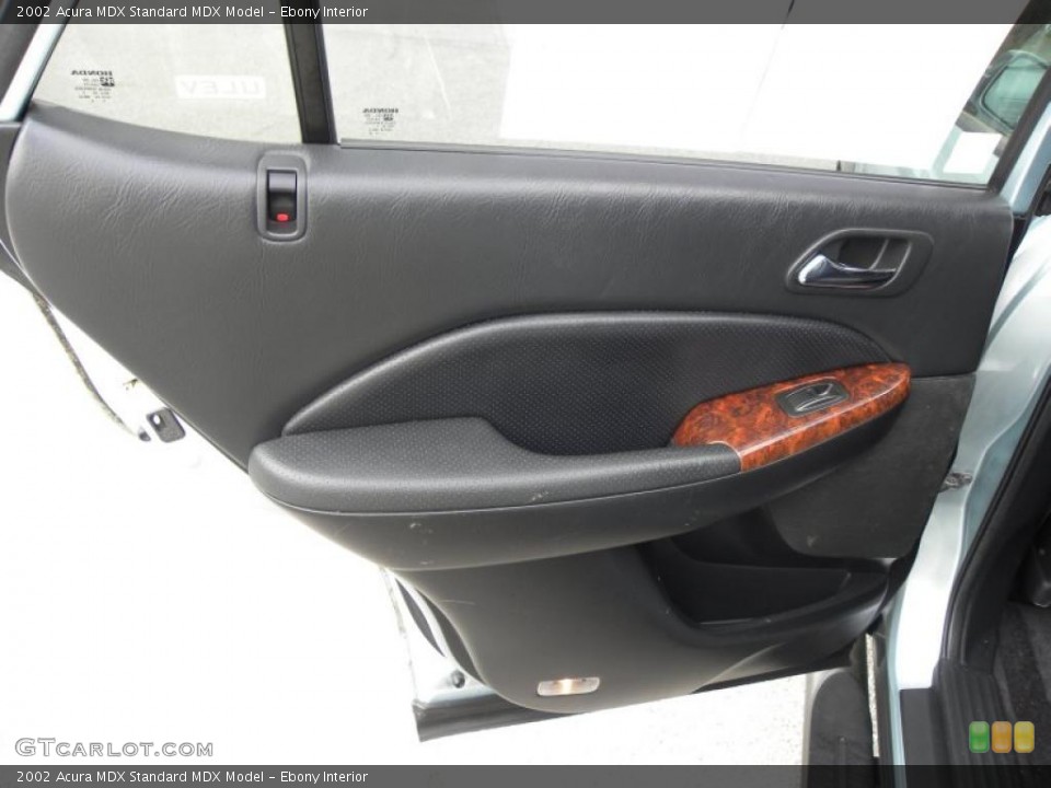 Ebony Interior Door Panel for the 2002 Acura MDX  #47168682
