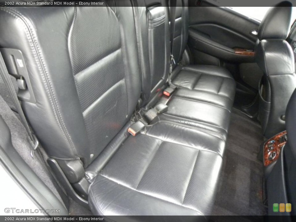 Ebony Interior Photo for the 2002 Acura MDX  #47168706