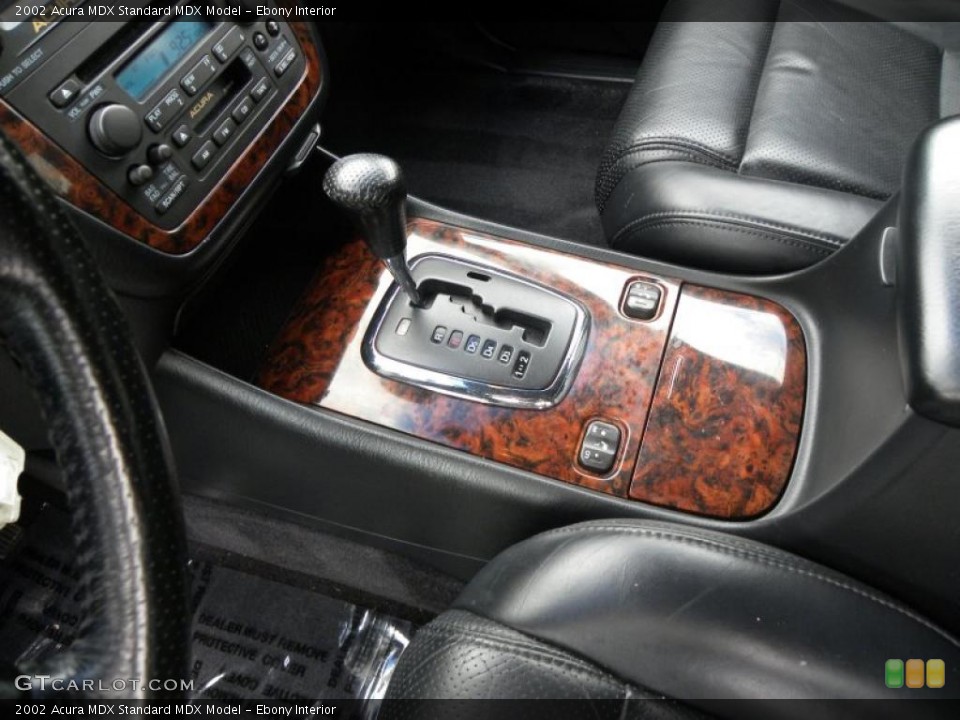Ebony Interior Transmission for the 2002 Acura MDX  #47168811