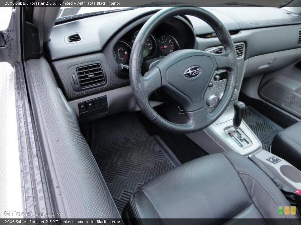 Anthracite Black Interior Photo for the 2006 Subaru Forester 2.5 XT Limited #47170296