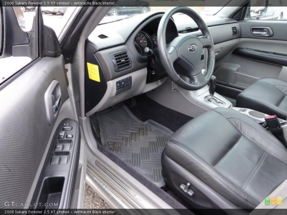 Anthracite Black Interior Photo for the 2006 Subaru Forester 2.5 XT Limited #47170305