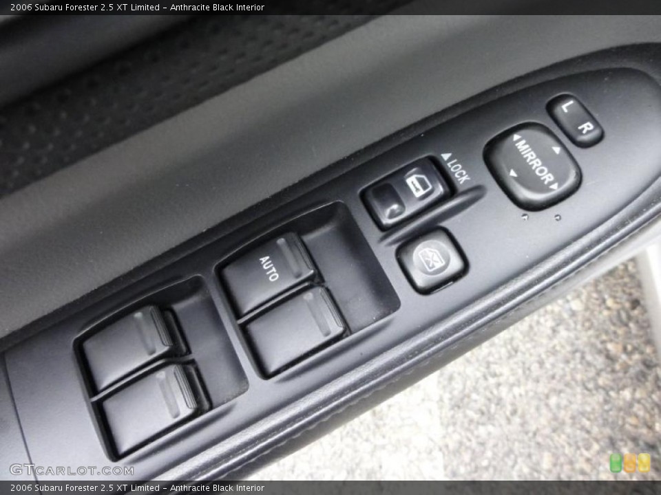 Anthracite Black Interior Controls for the 2006 Subaru Forester 2.5 XT Limited #47170323