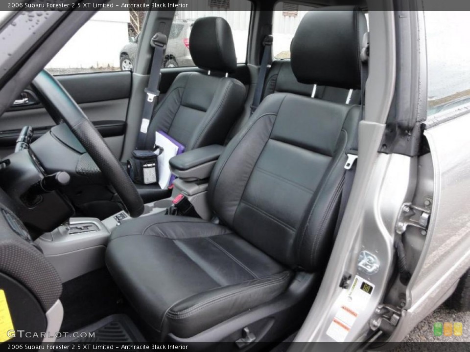 Anthracite Black Interior Photo for the 2006 Subaru Forester 2.5 XT Limited #47170341