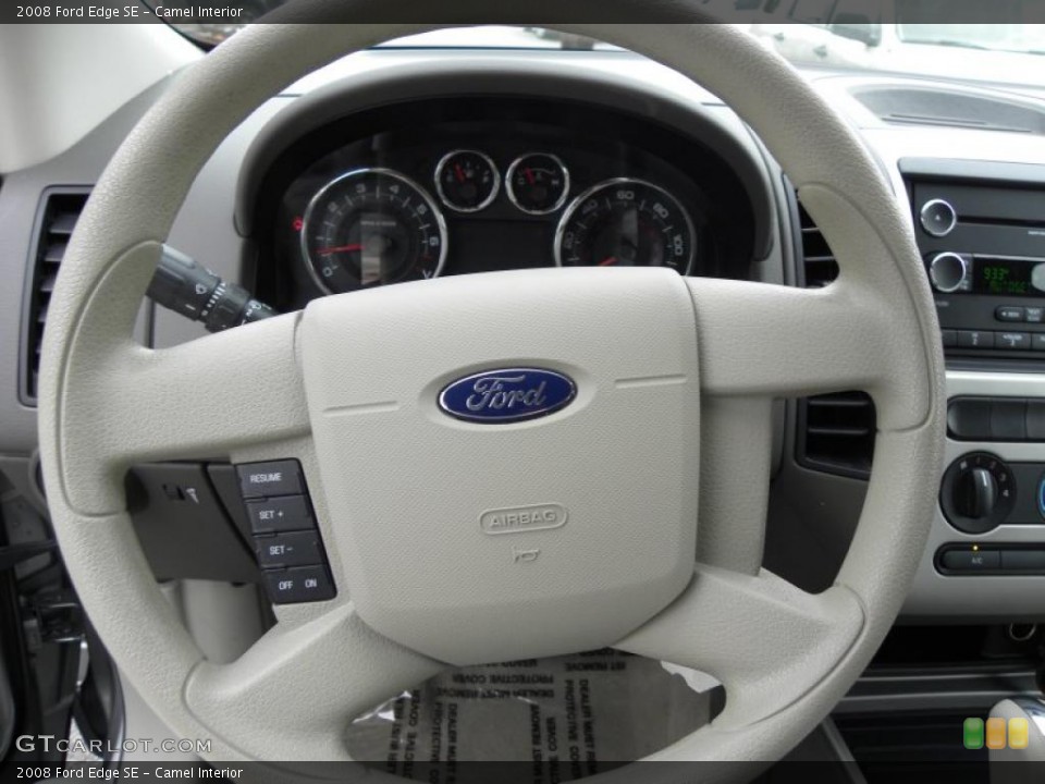 Camel Interior Steering Wheel for the 2008 Ford Edge SE #47170416
