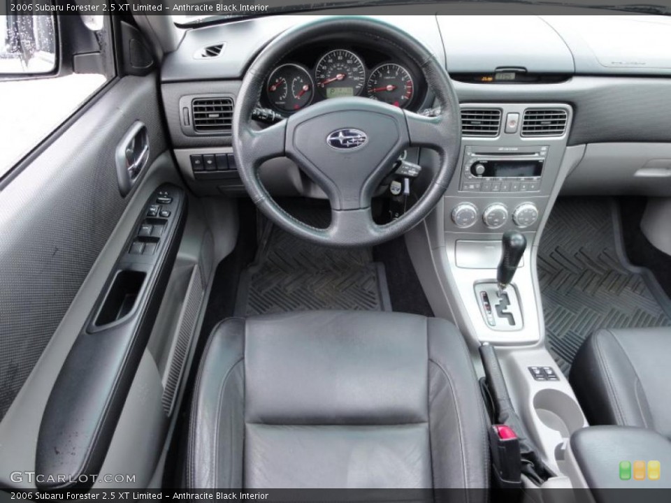 Anthracite Black Interior Photo for the 2006 Subaru Forester 2.5 XT Limited #47170446