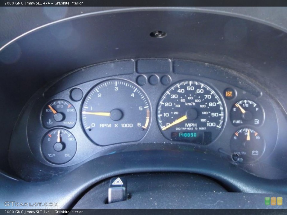 Graphite Interior Gauges for the 2000 GMC Jimmy SLE 4x4 #47172432