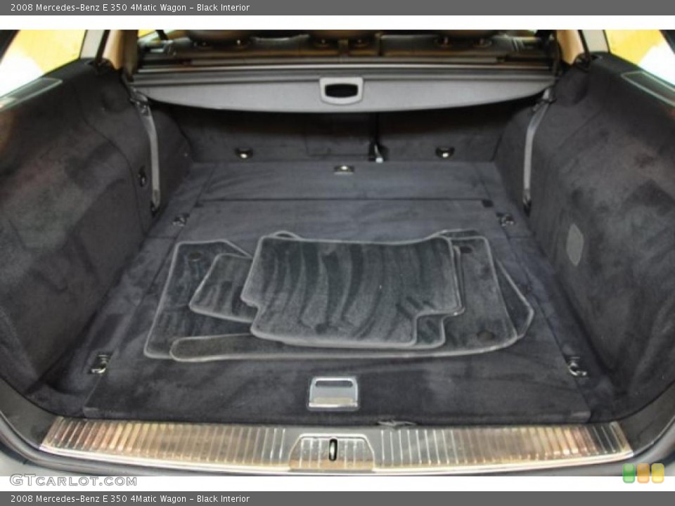 Black Interior Trunk for the 2008 Mercedes-Benz E 350 4Matic Wagon #47172564