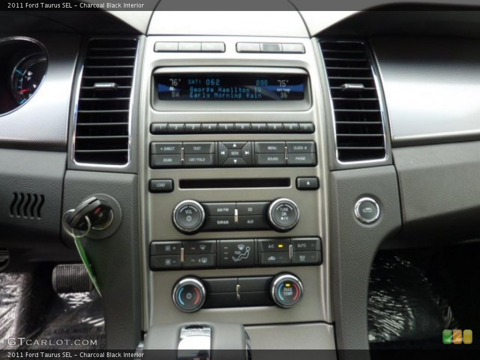 Charcoal Black Interior Controls for the 2011 Ford Taurus SEL #47172849