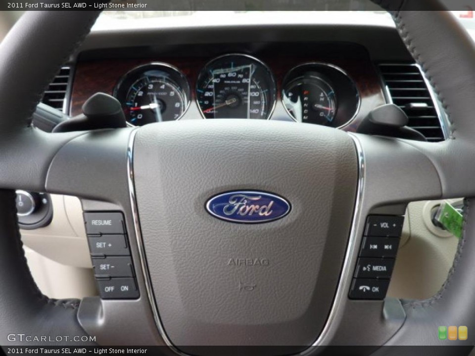 Light Stone Interior Controls for the 2011 Ford Taurus SEL AWD #47173047