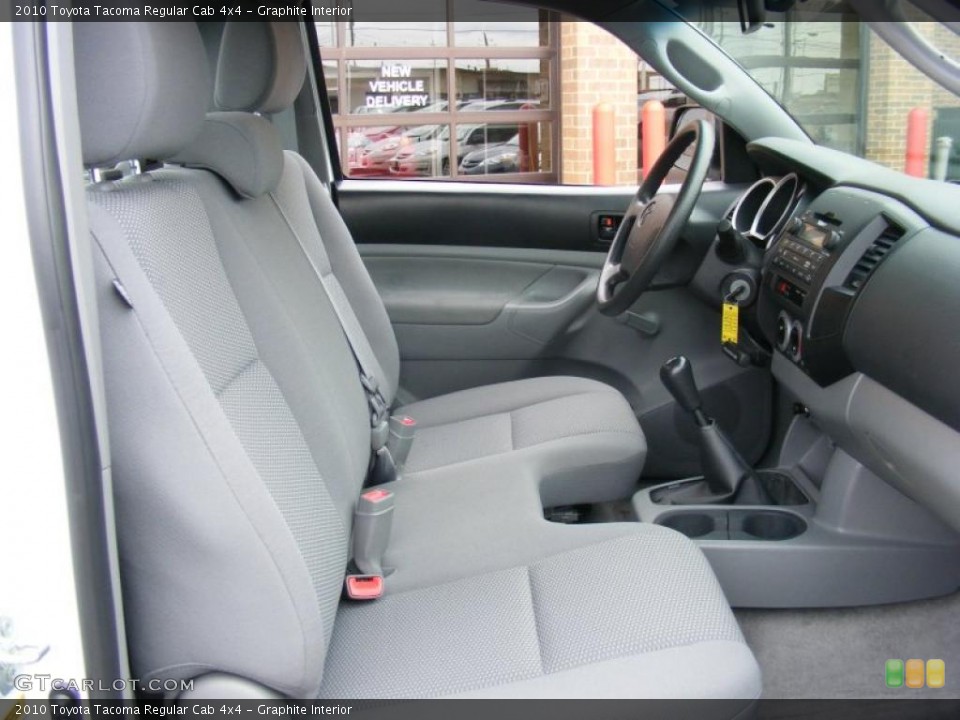 Graphite Interior Photo for the 2010 Toyota Tacoma Regular Cab 4x4 #47174391