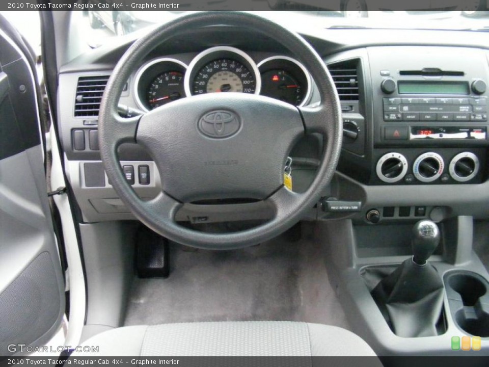 Graphite Interior Dashboard for the 2010 Toyota Tacoma Regular Cab 4x4 #47174409