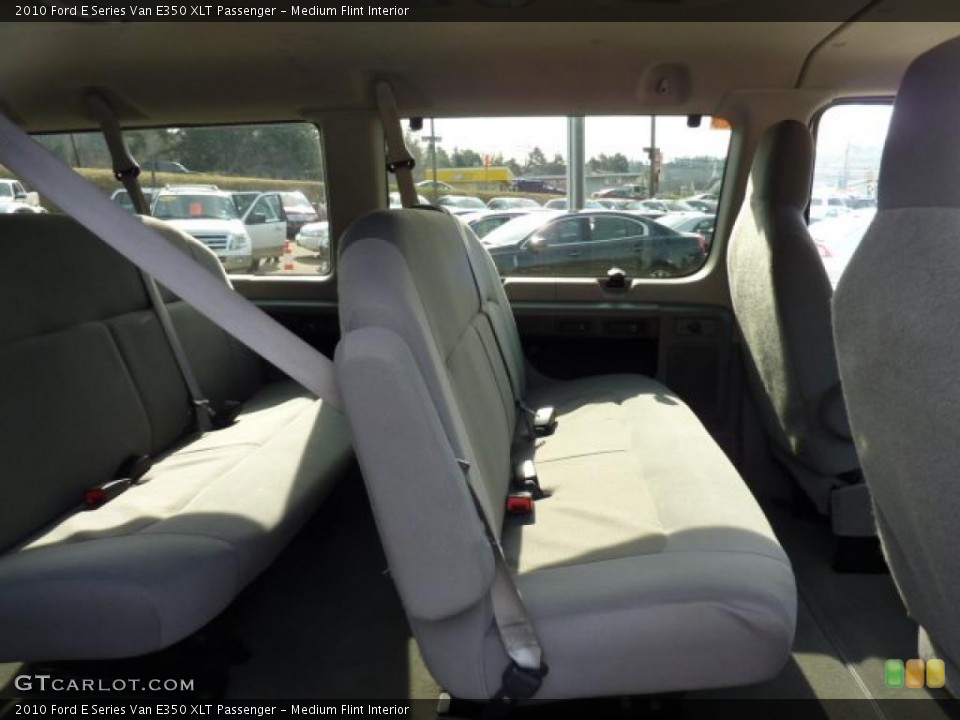 Medium Flint Interior Photo for the 2010 Ford E Series Van E350 XLT Passenger #47178105