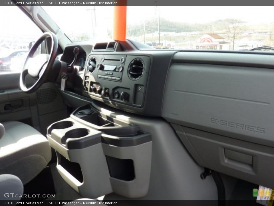 Medium Flint Interior Dashboard for the 2010 Ford E Series Van E350 XLT Passenger #47178120