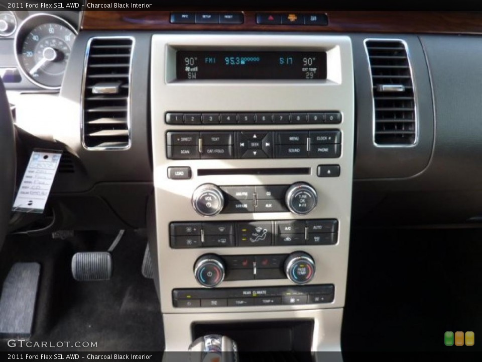 Charcoal Black Interior Controls for the 2011 Ford Flex SEL AWD #47178294