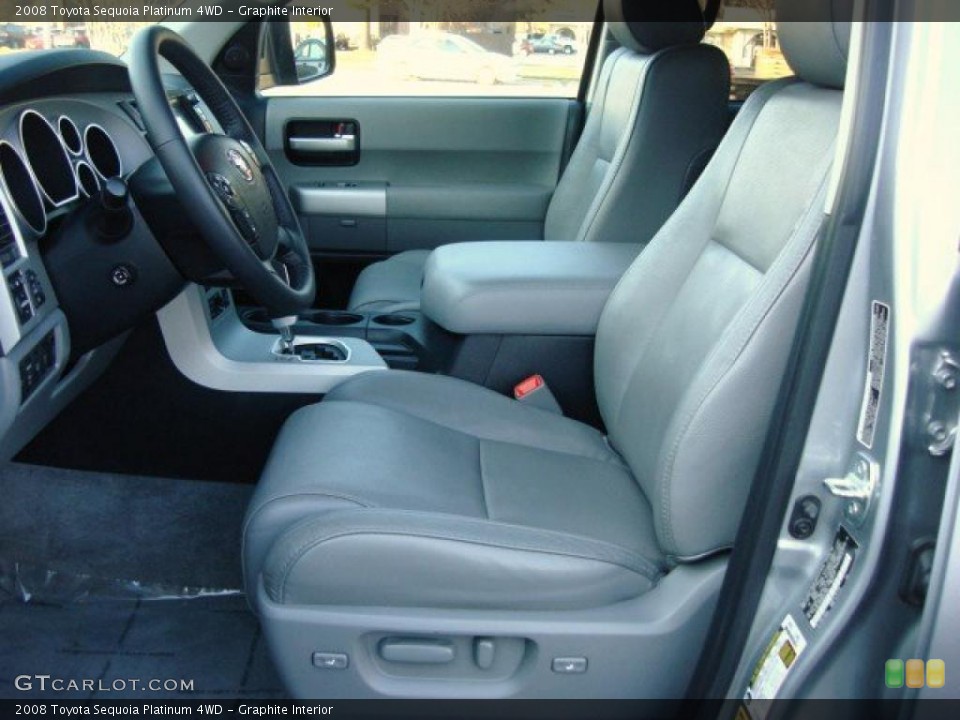 Graphite Interior Photo for the 2008 Toyota Sequoia Platinum 4WD #47179137
