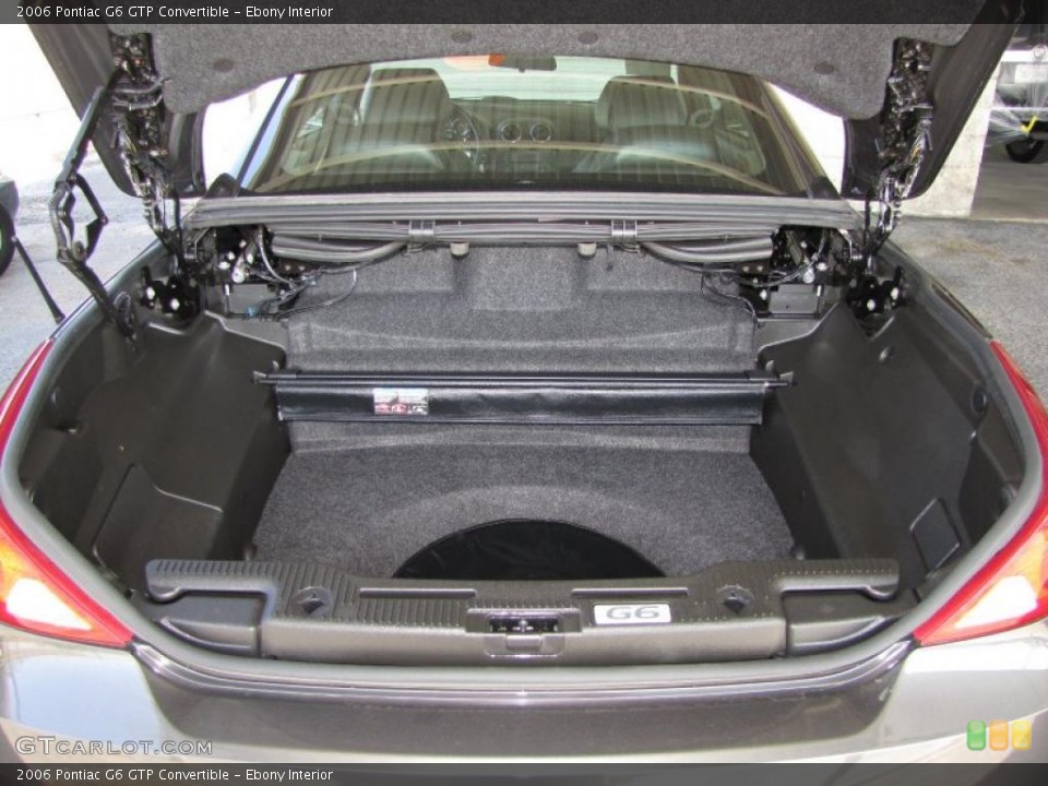 Ebony Interior Trunk for the 2006 Pontiac G6 GTP Convertible #47179374