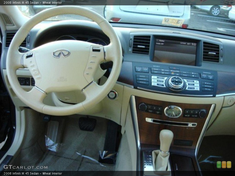 Wheat Interior Dashboard for the 2008 Infiniti M 45 Sedan #47179455
