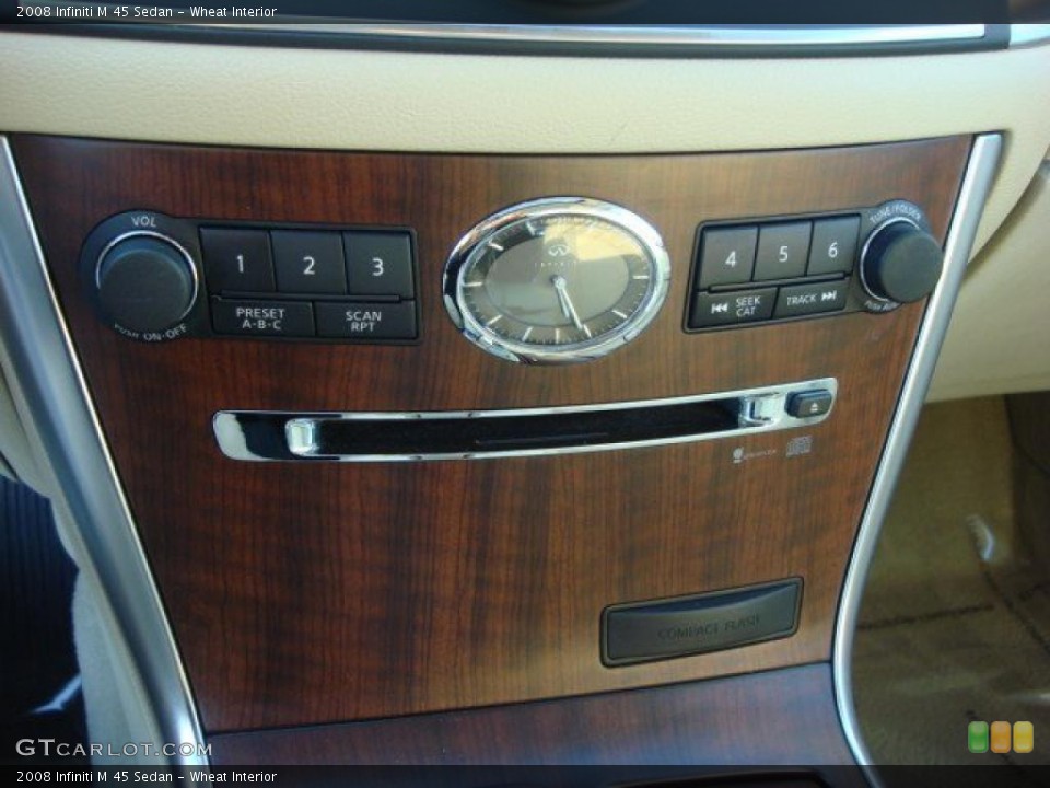 Wheat Interior Controls for the 2008 Infiniti M 45 Sedan #47179530