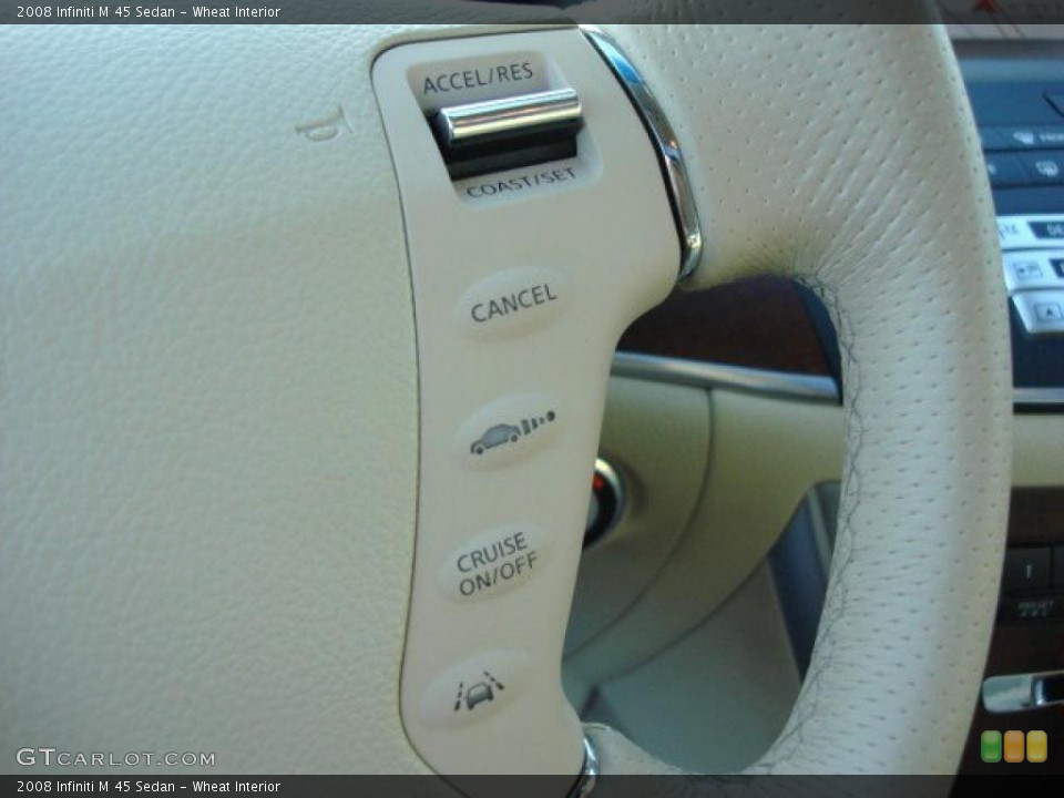 Wheat Interior Controls for the 2008 Infiniti M 45 Sedan #47179569